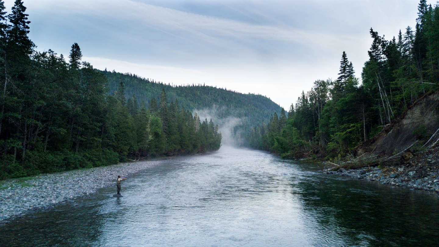 L’héritage de la rivière Pêche à la mouche GaspésieÎlesdelaMadeleine Territoire Tour
