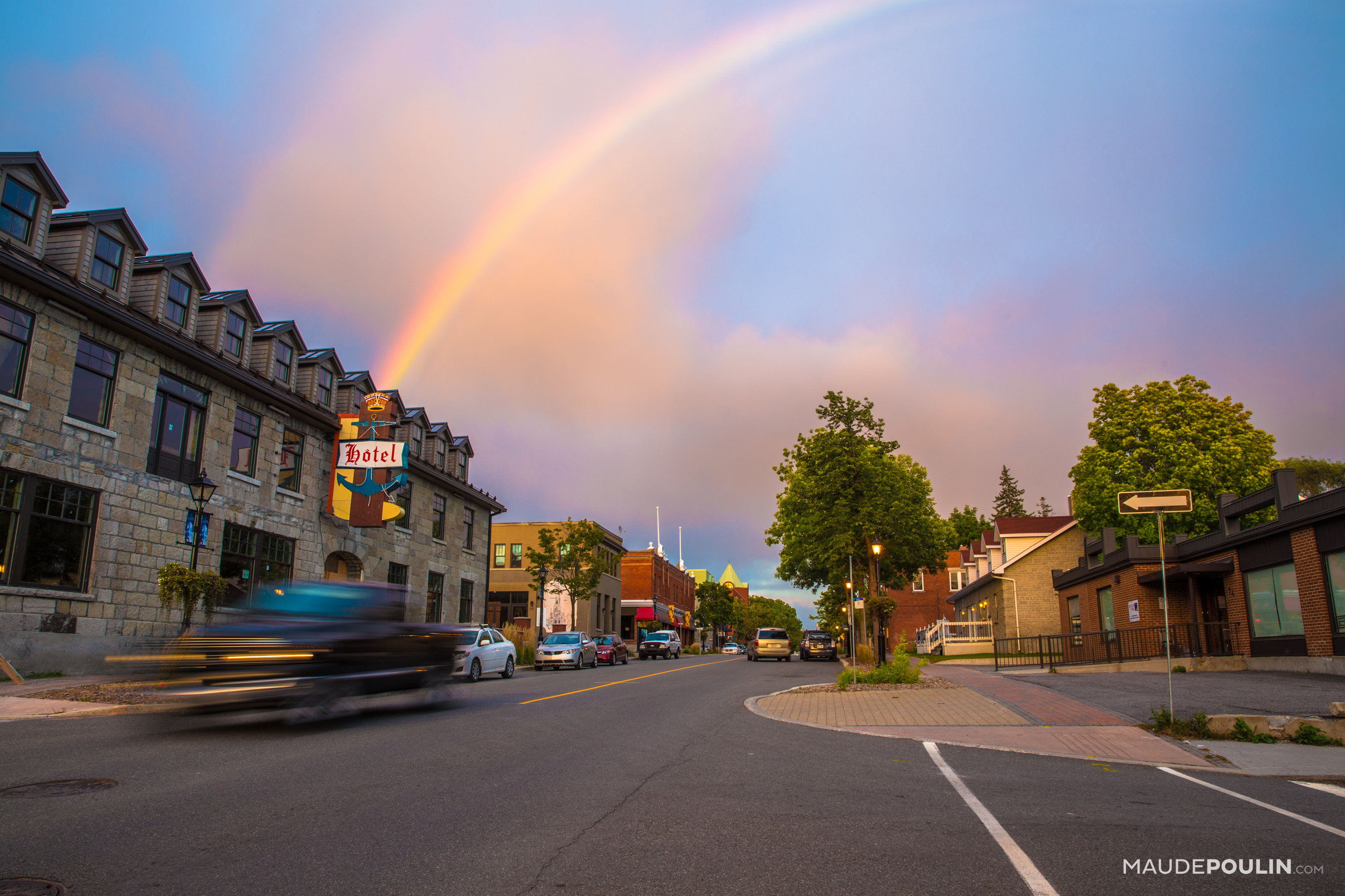 Périple dans le temps et le lieu La rue Principale du VieuxAylmer