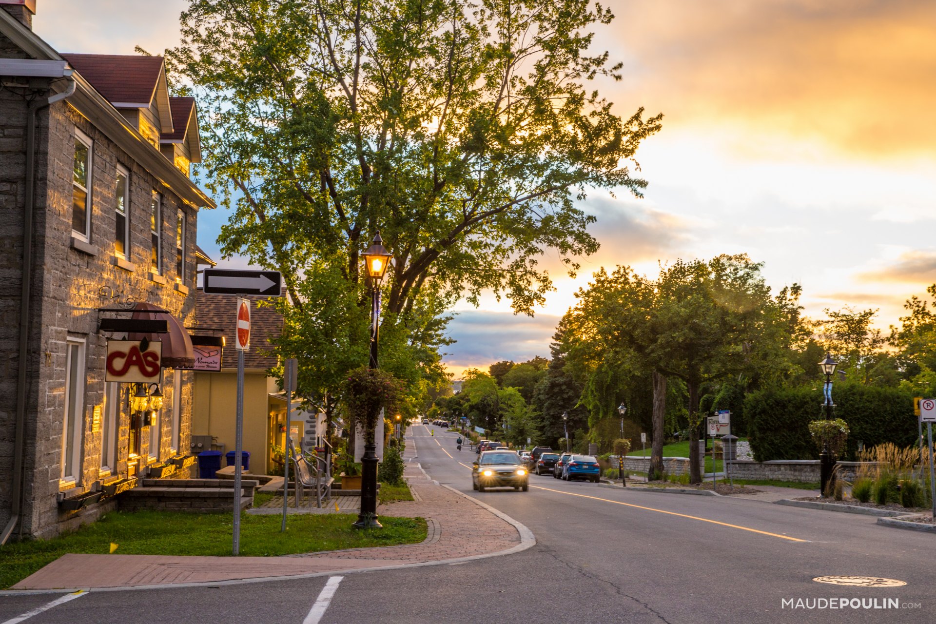 Périple dans le temps et le lieu La rue Principale du VieuxAylmer